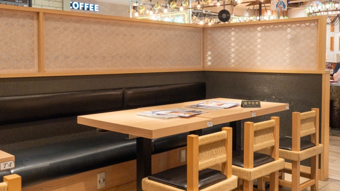 はかた天乃 KITTE 博多店 内観