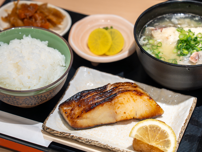 はかた天乃 KITTE 博多店 銀ダラ味噌定食