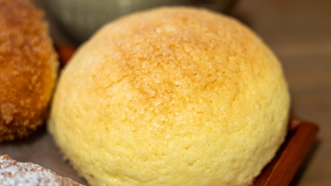 珈琲とパンふたつ メロンパン
