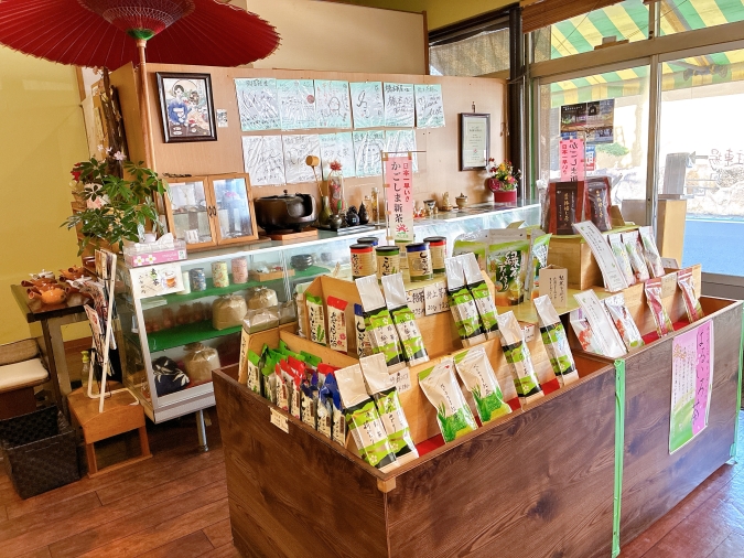 橋本茶舗　店内販売