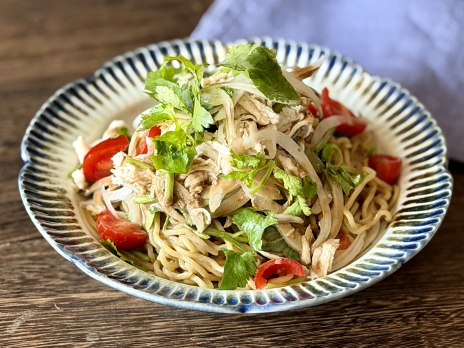 春野菜和え麺