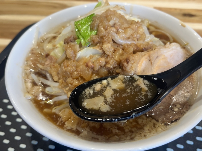 夢の一歩鳥栖本店　小ラーメン豚1枚