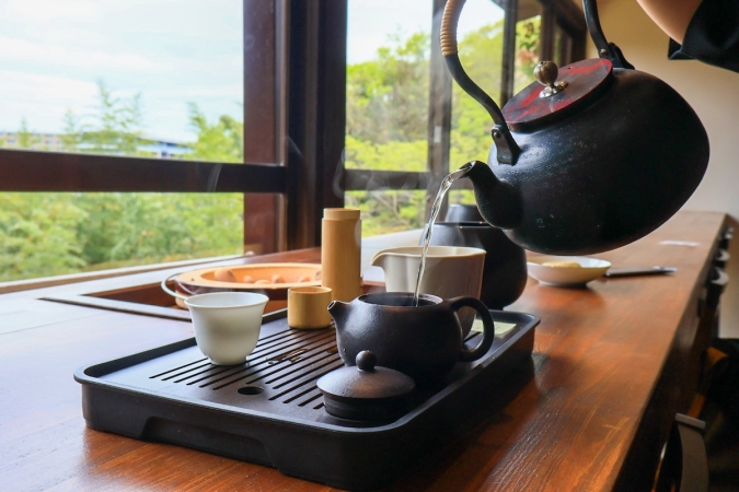 茶房びんずけ屋　台湾茶