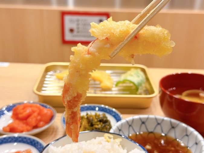 博多の天ぷら 喜水丸 ブラックタイガー