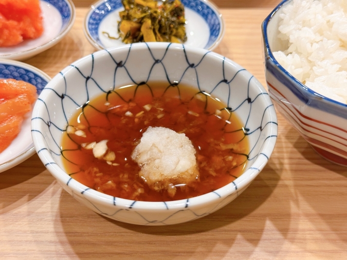 博多の天ぷら 喜水丸 天だし