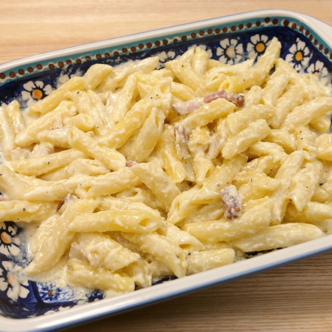 コストコ　カルボナーラ