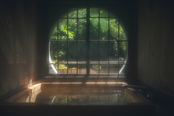 内風呂　大丸別荘