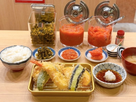 博多の天ぷら 喜水丸　上天ぷら定食