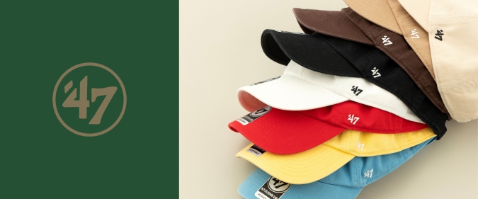 「’47（フォーティーセブン）」帽子　キャップ