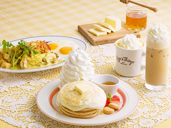 エッグスンシングス　ハニーバターミルクパンケーキ