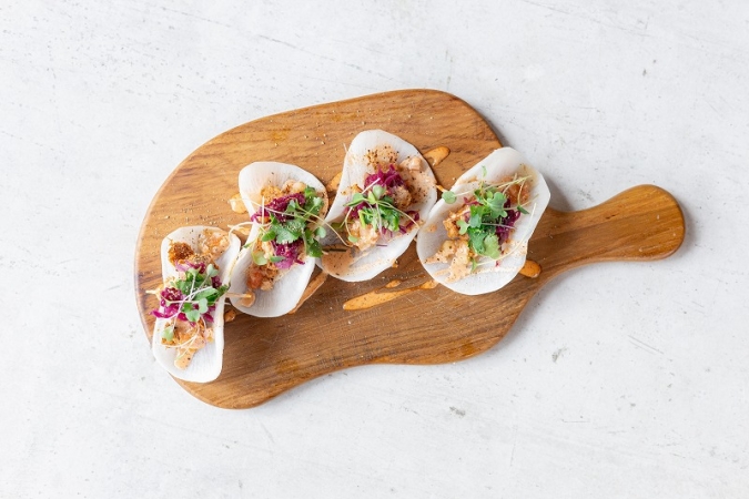 THE CRAFT Bar and Grill　タコ・ピンチョ・デ・セルド