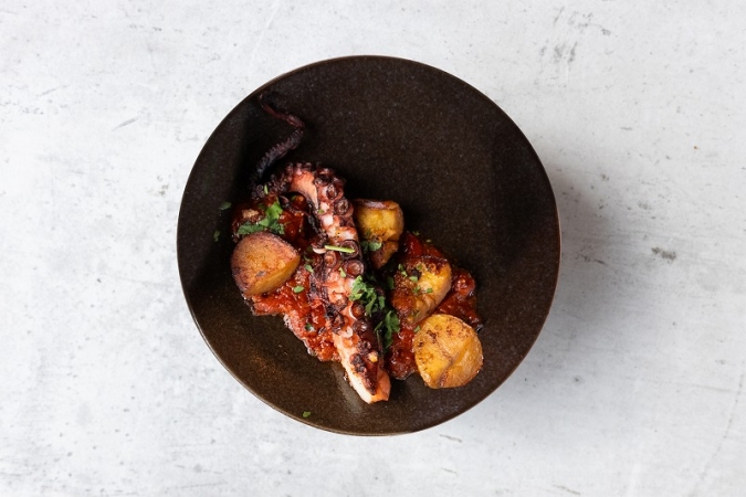 THE CRAFT Bar and Grill　真蛸のガリシア風