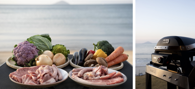 糸島ヴィラSAND　グリル付きテラス