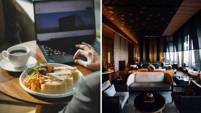 ザ・リッツ・カールトン福岡　バシャコーヒー　ザ・ロビーラウンジ＆バー