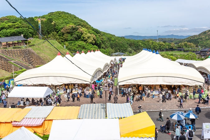 波佐見陶器まつり2026　会場　俯瞰