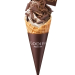 ゴディバ　ミックスチョコレート ソフトクリーム ～北海道ミルク仕立て～