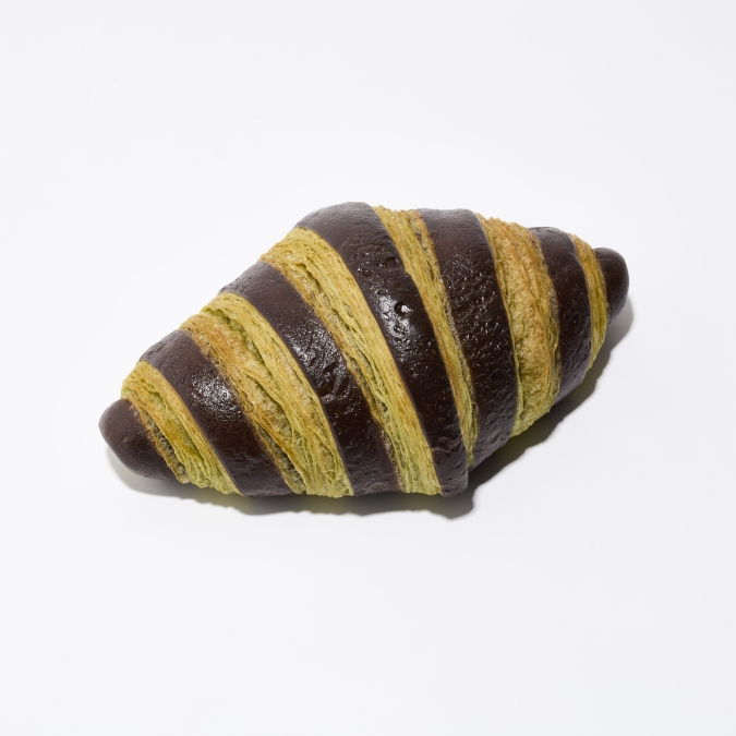 ブールアンジュ　抹茶マーブルクロワッサン
