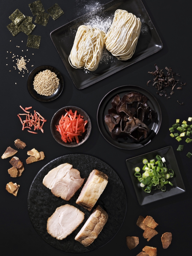 RAMEN CLUB x 博多一風堂　商品イメージ（具材）