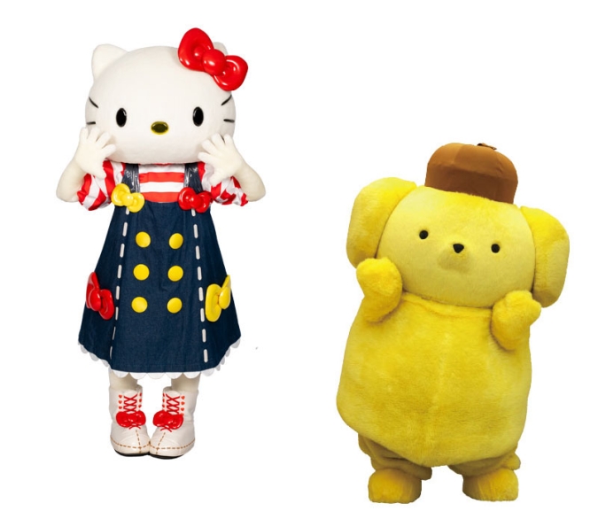 SANRIO CHARACTERS KAWAII TOWN　グリーティング
