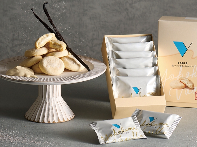 大丸福岡天神店「横浜バニラ」POPUP／『塩バニラクリーミーサブレ』