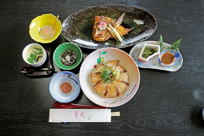「第16弾ふくつの鯛茶づけフェア」華杏弥太楼（はなあんず やたろう）