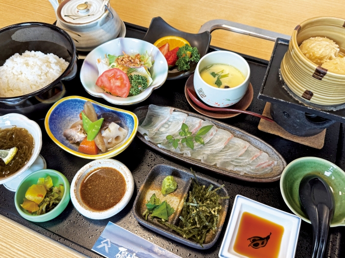 「第16弾ふくつの鯛茶づけフェア」いけす料理 磯太郎（いそたろう）