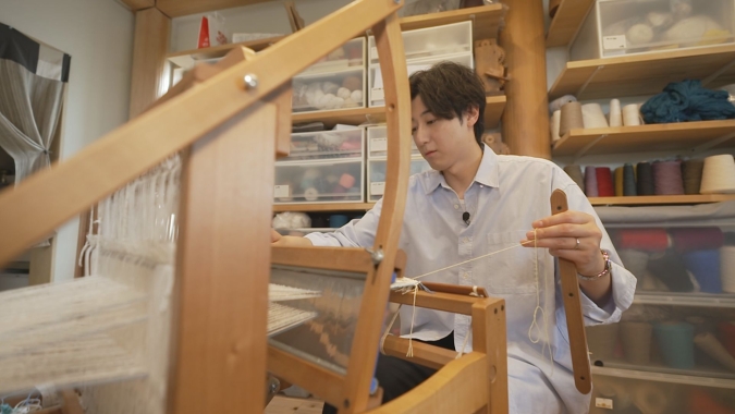 翔工房　1日織物体験