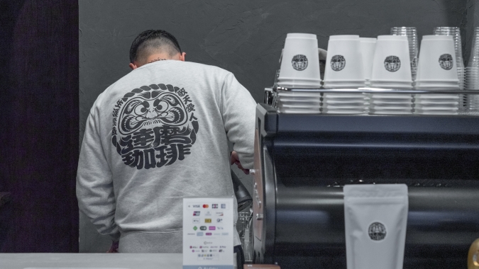DARUMA COFFEE カウンター