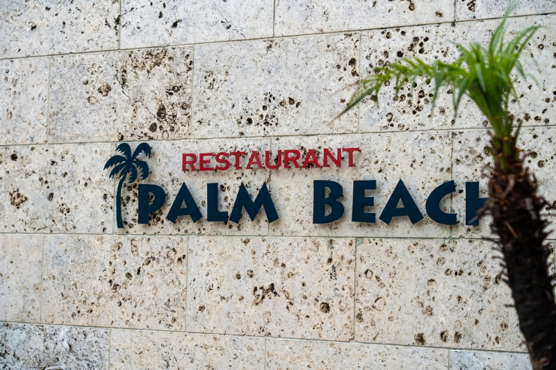 PALM BEACH サイン