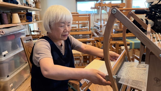 翔工房代表の田篭みつえさん