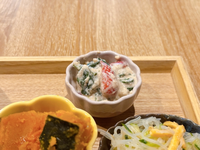 みゃびカレー 白和え