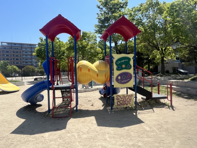 小田部中央公園 小さい子向け複合遊具