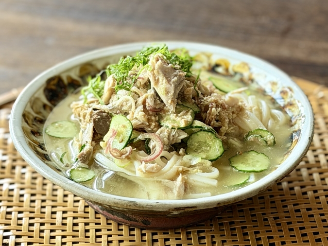 冷や汁風ぶっかけうどん