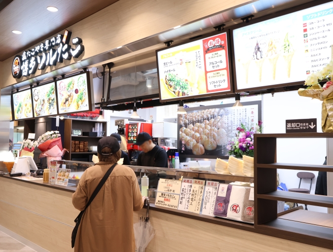 福岡空港the foodtimes　ソルたこ