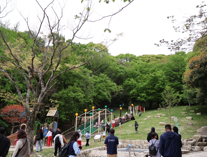 東平尾公園大谷広場　山登りの路エリア
