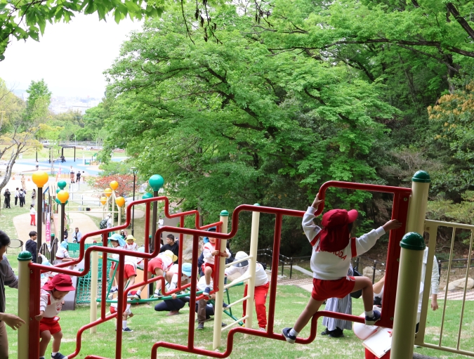 東平尾公園大谷広場　山登りの路エリア