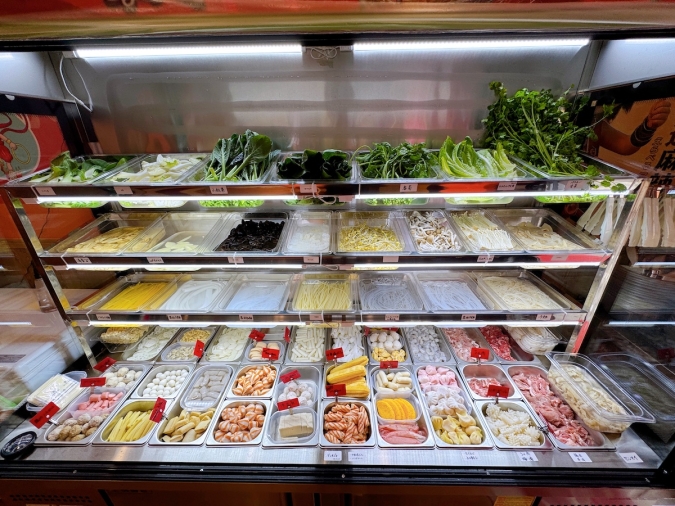 小哪吒麻辣燙　具材