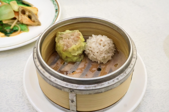 『ジャガイモと豚肉のシューマイ』、『もち米肉団子』