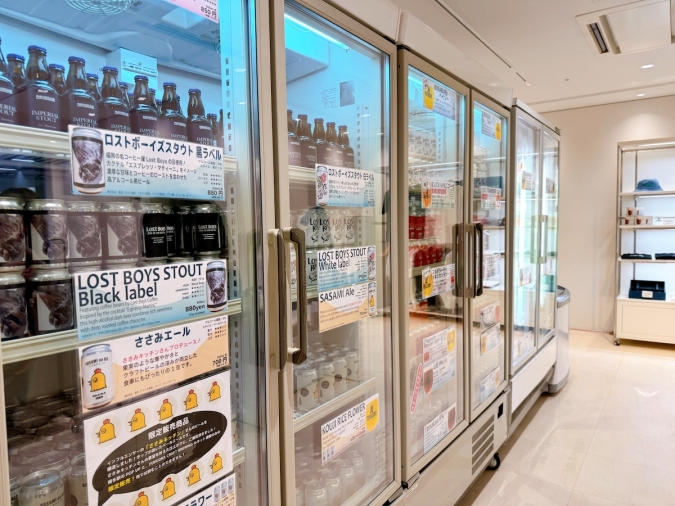 FUKUOKA CRAFT BREWING　陳列