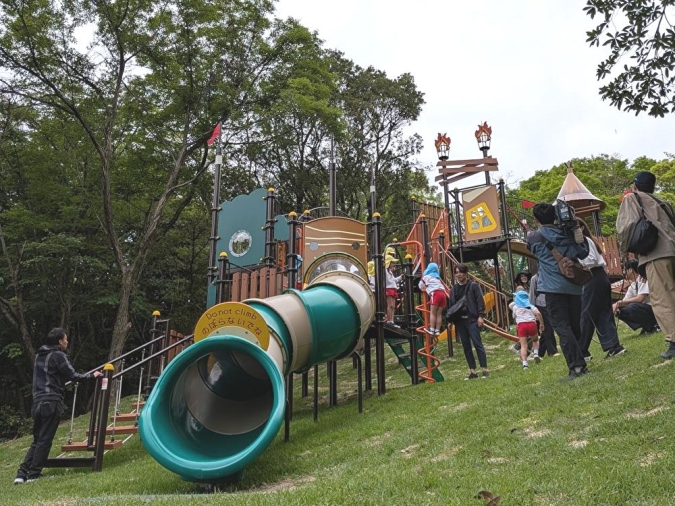 東平尾公園大谷広場　冒険のとりで