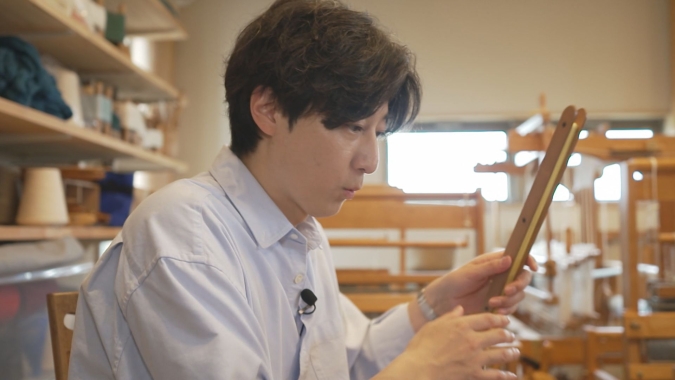 翔工房　1日織物体験
