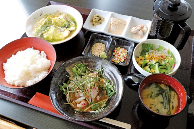 「第16弾ふくつの鯛茶づけフェア」つやざき漁港食堂 空と海