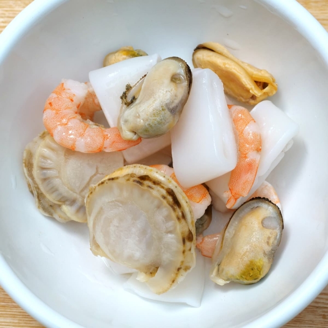 コストコ 生食用シーフードミックス 1kg