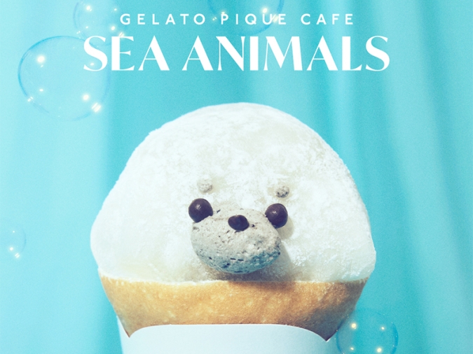 gelato pique cafe（ジェラート ピケ カフェ） “SEA ANIMALS” フェア