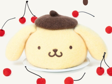 CA4LA ポムポムプリンコラボ　POMPOMPURIN 30th Anniv. × CA4LA FACE HAT