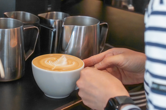 Filles et Garçons カフェラテ