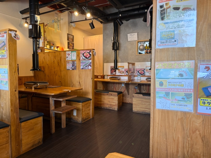 焼肉大ちゃん田村店 内観