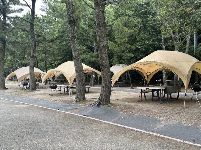 小戸公園 BBQ場