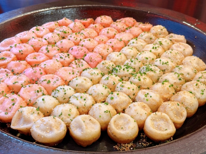 博多焼き小籠包10 10 西新店　焼き上がり