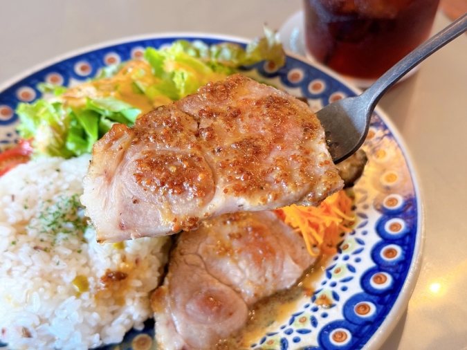 友安製作所 Cafe & Dining 　　　ポークソテー